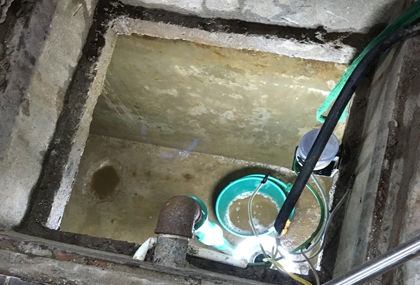 Thau rửa bể nước ngầm trường mầm non tại quận Hoàng Mai